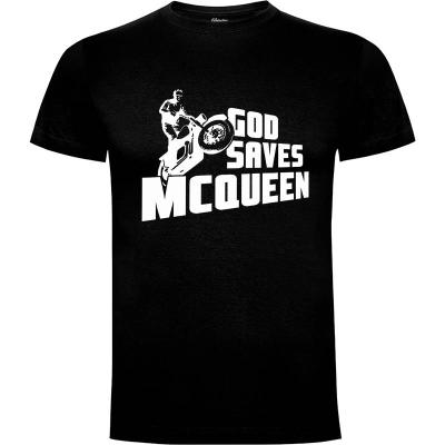 Camiseta God Saves McQueen (por dutyfreak) - Camisetas DutyFreak