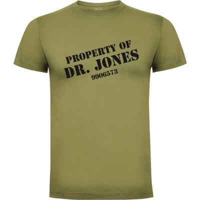 Camiseta  Property of Dr. Jones - Camisetas Cine