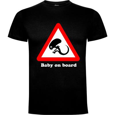 Camiseta Baby on board (por dutyfreak) - Camisetas DutyFreak