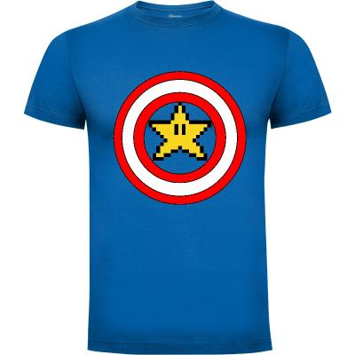 Camiseta Capitán Mario (por dutyfreak) - Camisetas Videojuegos