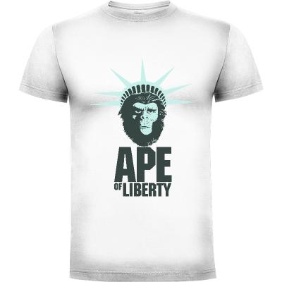 Camiseta Ape Of Liberty (por Mos Eisly) - Camisetas Mos Graphix