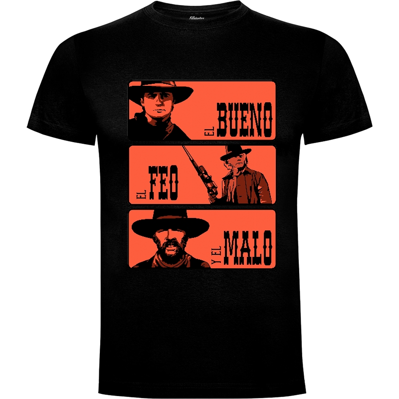 Camiseta Back to The Good, The Bad and The Ugly (por dutyfreak)