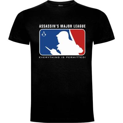 Camiseta Assassins Major League - Camisetas juegos