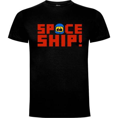Camiseta Spaceship! - Camisetas Demonigote