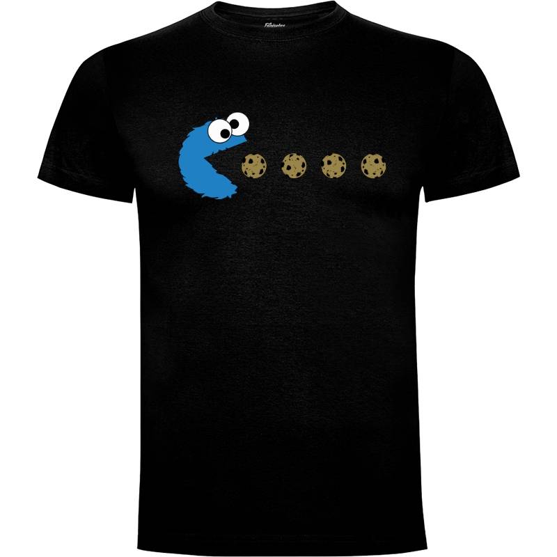 Camiseta Cookie Monster Pacman (por dutyfreak)