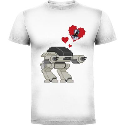 Camiseta Ed-209 In Love (Robocop) - Camisetas love