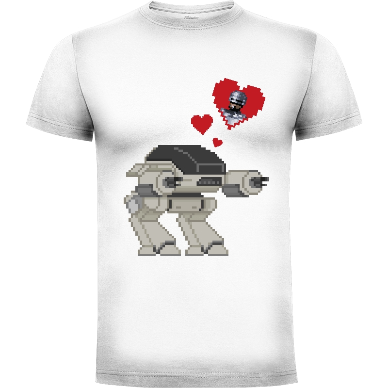Camiseta Ed-209 In Love (Robocop)