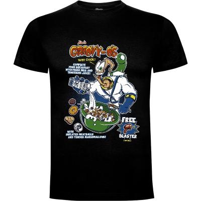 Camiseta Groovy-Os Cereal - Camisetas Videojuegos
