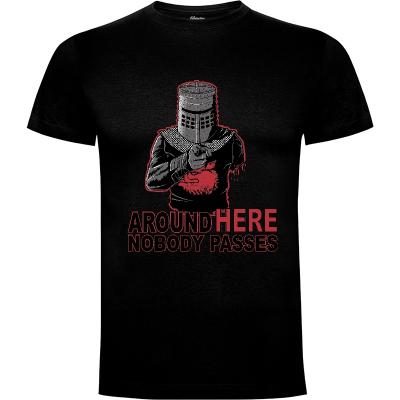 Camiseta Uncle Black Knight (por Fernando Sala Soler) - Camisetas Fernando Sala Soler