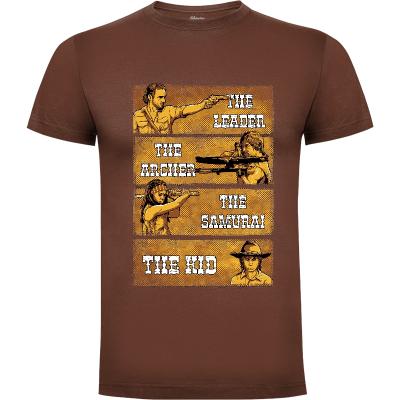 Camiseta The Ringleader, The Archer, The Samurai & The Kid - Camisetas ash
