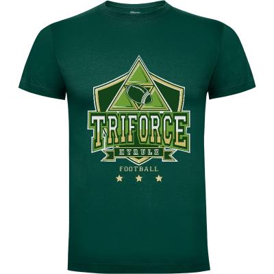 Camiseta Triforce Hyrule Football (por Fernando Sala Soler) - Camisetas Deportes