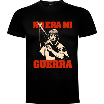 Camiseta Rambo, No era mi Guerra (por Mos Eisly) - Camisetas Mos Graphix