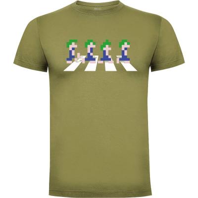 Camiseta Lemming Road - Camisetas Videojuegos