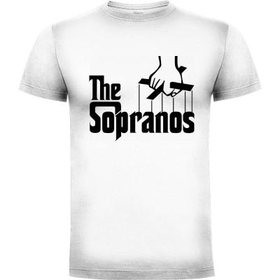 Camiseta The Sopranos Logo (The Godfather mashup) - Camisetas Aguvagu