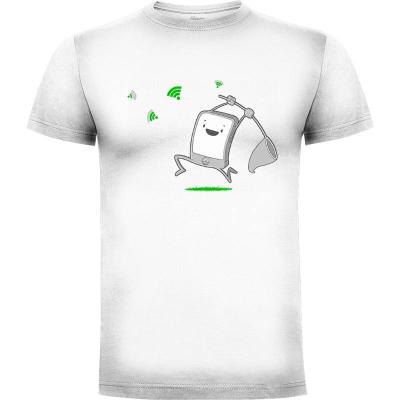 Camiseta Cogiendo WiFi - Camisetas Unaifg