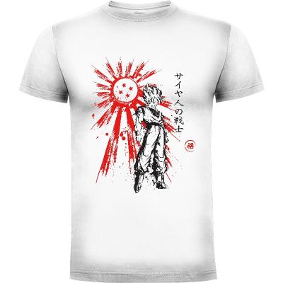 Camiseta Saiyan Warrior - Camisetas DrMonekers