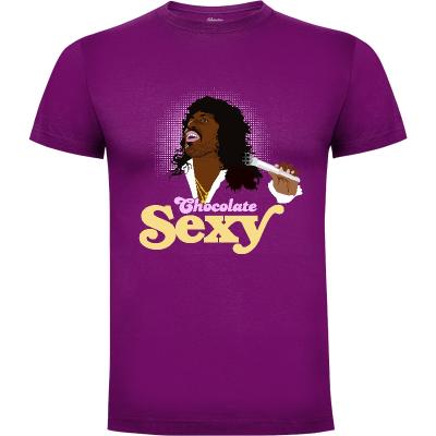 Camiseta Chocolate Sexy (por Mos Eisly) - Camisetas De Los 80s
