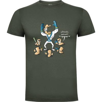 Camiseta Worms war - Camisetas Trheewood - Cromanart