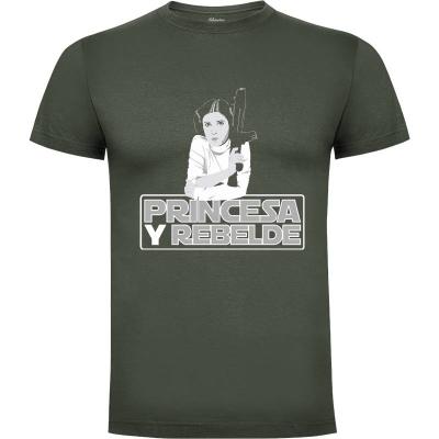 Camiseta Princesa y Rebelde (por Mos Eisly)