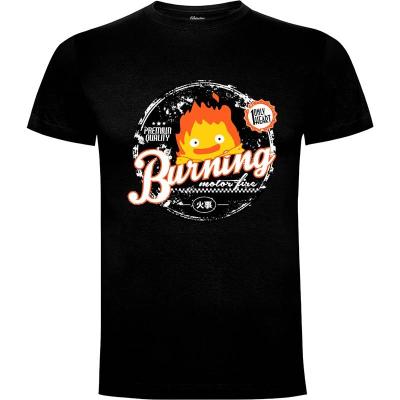 Camiseta Burning - Camisetas Jalop