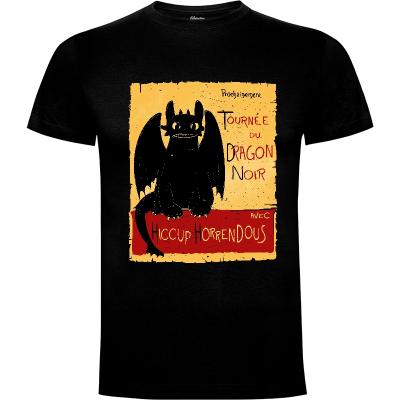 Camiseta Dragon noir - Camisetas Le Duc