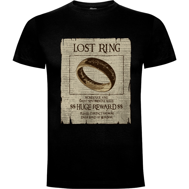 Camiseta Lost ring