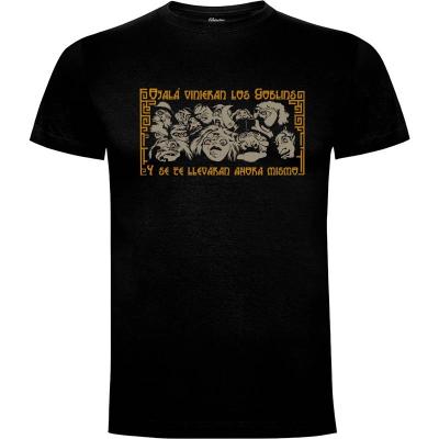 Camiseta Goblins Dentro del laberinto (por Mos Eisly) - Camisetas Mos Graphix