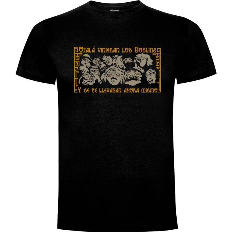 Camiseta Goblins Dentro del laberinto (por Mos Eisly)