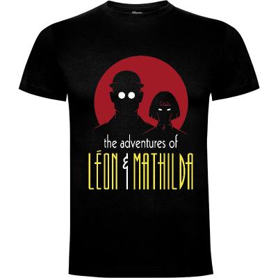 Camiseta Las Aventuras de Leon y Matilda - Camisetas Olipop