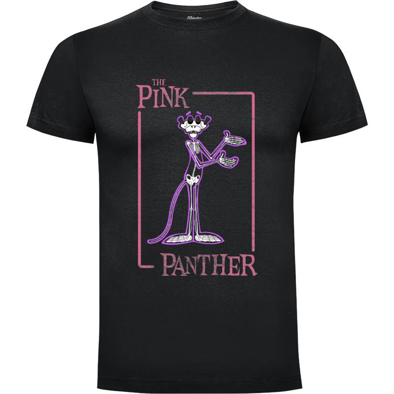 Camiseta Pink Panther Esqueleto