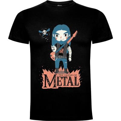 Camiseta The Legend of Metal - Camisetas Paula García