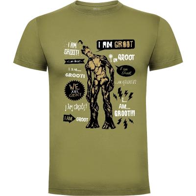 Camiseta Groot Citas Celebres - Camisetas Cine