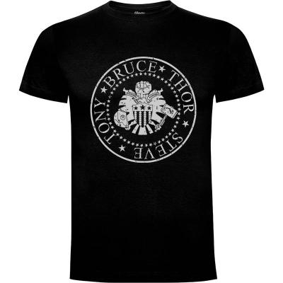 Camiseta Ramones Assemble - Camisetas Comics