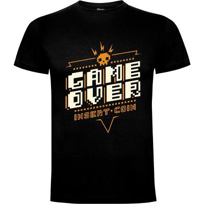 Camiseta Game Over - Camisetas Demonigote