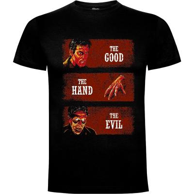 Camiseta The Good the Hand end the Evil - Camisetas Halloween