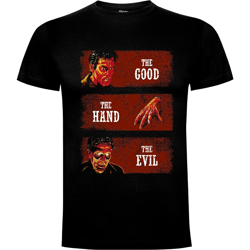 Camiseta The Good the Hand end the Evil