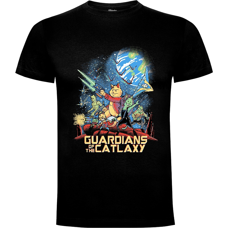 Camiseta Guardians of the catlaxy