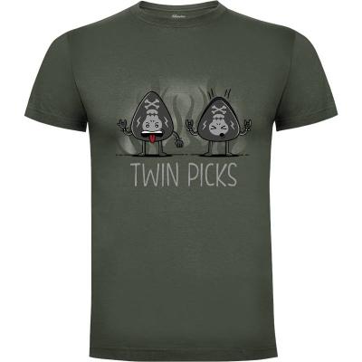 Camiseta Twin Picks - Camisetas Olipop
