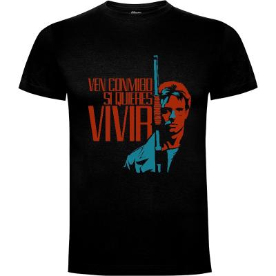 Camiseta Kyle Reese (Terminator) (por Mos Eisly) - Camisetas De Los 80s