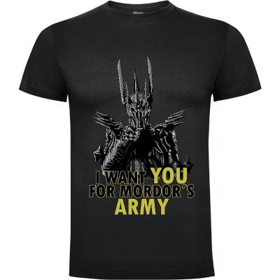 Camiseta Mordor´s Army - Camisetas Cine
