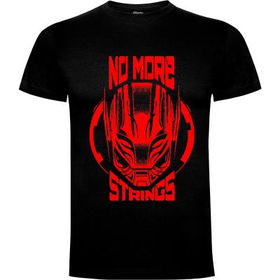 Camiseta No more strings (Red) - Camisetas Comics