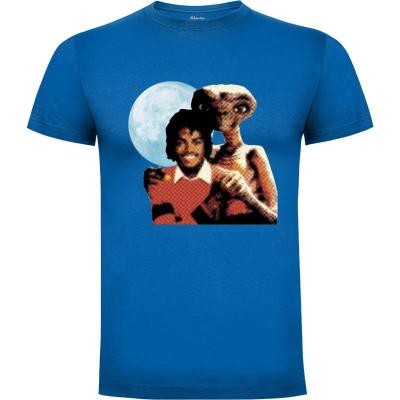 Camiseta ET y MJ - Camisetas Cine