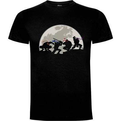 Camiseta Ninjas in the night - Camisetas Dibujos Animados
