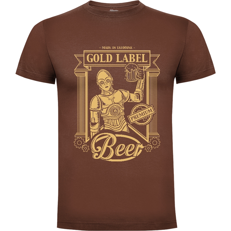 Camiseta Gold Label Beer
