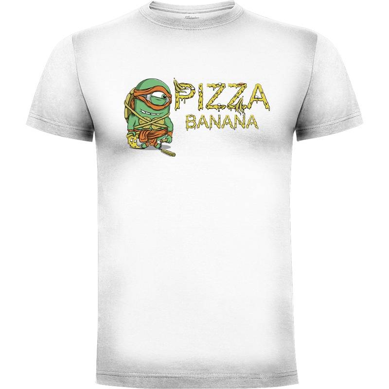 Camiseta Pizza in Banana