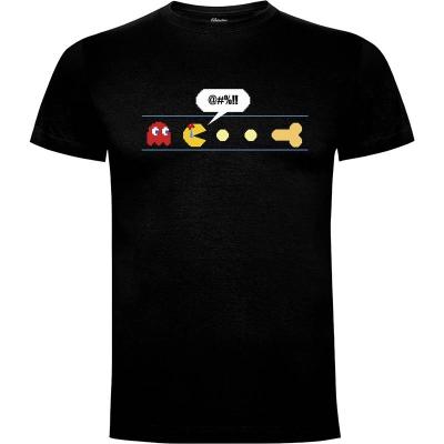 Camiseta Mrs Pac Man Owned - Camisetas Videojuegos