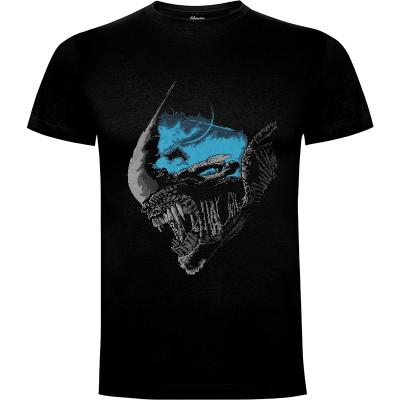 Camiseta On A Dark Moon - Camisetas Cine