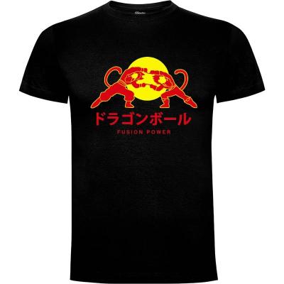 Camiseta Fusion power (Kanji) - Camisetas Karlangas