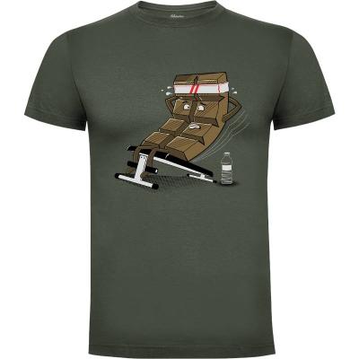 Camiseta Choco Abdominal - Camisetas Divertidas
