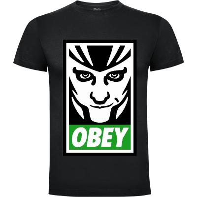 Camiseta Obey Loki - Camisetas Comics